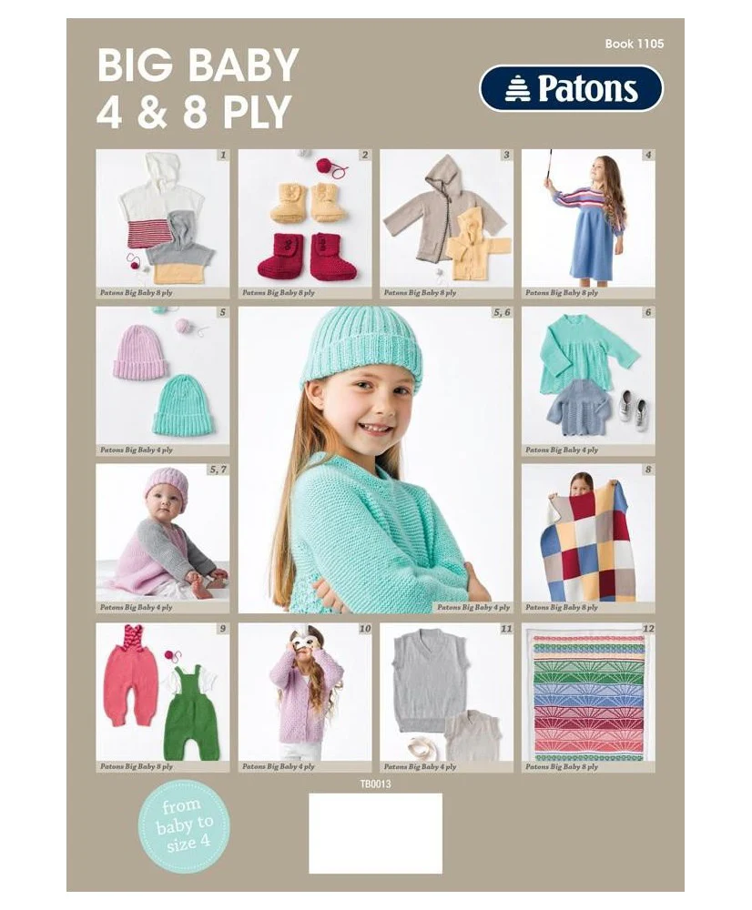 Mod Knits in Big Baby - Patons 1105 - Image 20