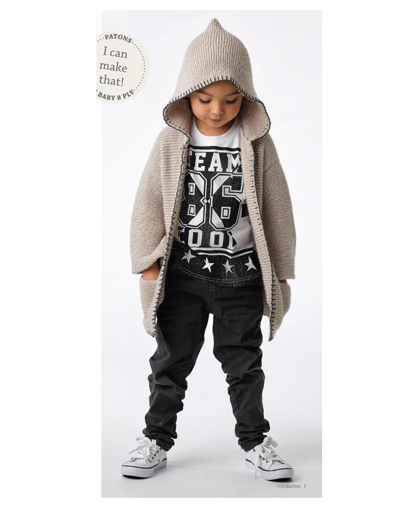 Mod Knits in Big Baby - Patons 1105 - Image 6