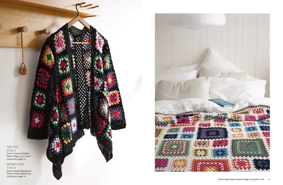 Modern Crochet - Patons Pattern Book 1316 - Image 3