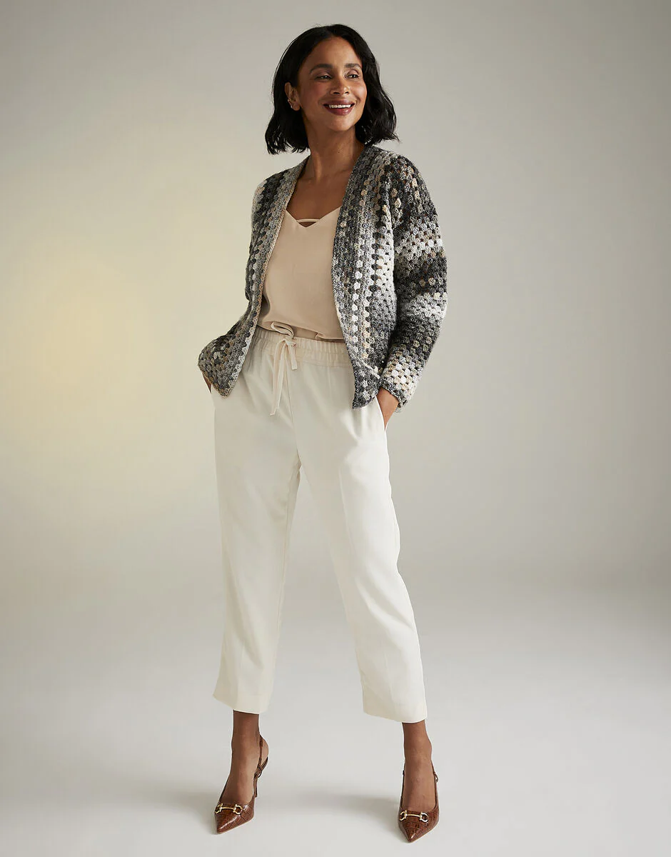 Moon and Stars Cardigan in Jewelspun - Sirdar 10727 - Image 4