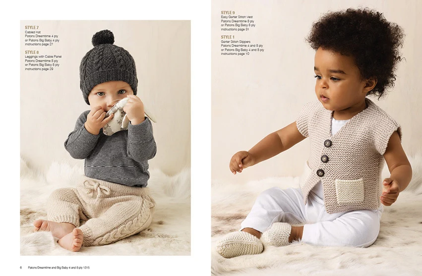 Natural Baby - Patons Book 1315 - Image 3