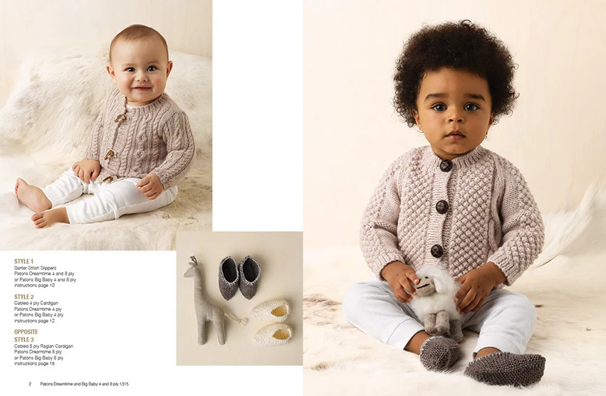 Natural Baby - Patons Book 1315 - Image 5