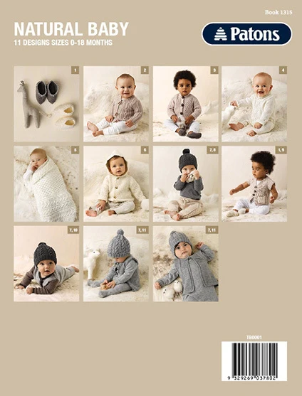 Natural Baby - Patons Book 1315 - Image 6