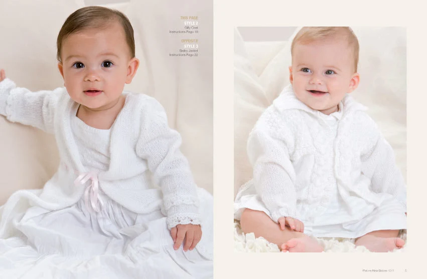 New Babies - Patons Book 1311 - Image 3