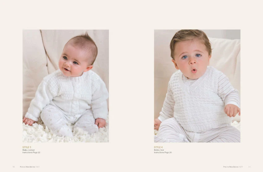 New Babies - Patons Book 1311 - Image 6
