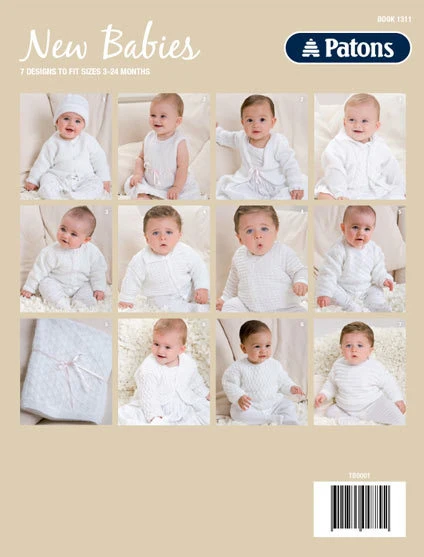 New Babies - Patons Book 1311 - Image 9