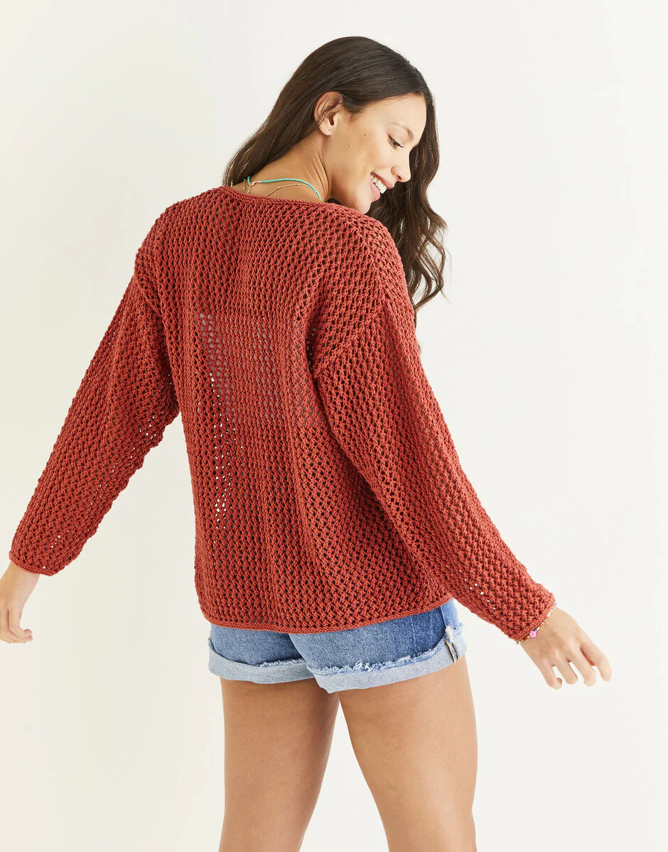 Opening Act Jacket in 8 ply - Sirdar 10543 - Image 4