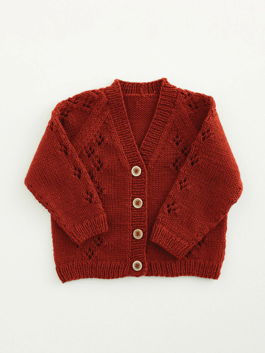 Paw Print Cardigan & Dungarees in Snuggly DK - Sirdar 5433 - Image 2