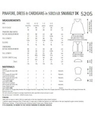 Pinafore, Dress and Cardigans - Sirdar 5205 - Image 2