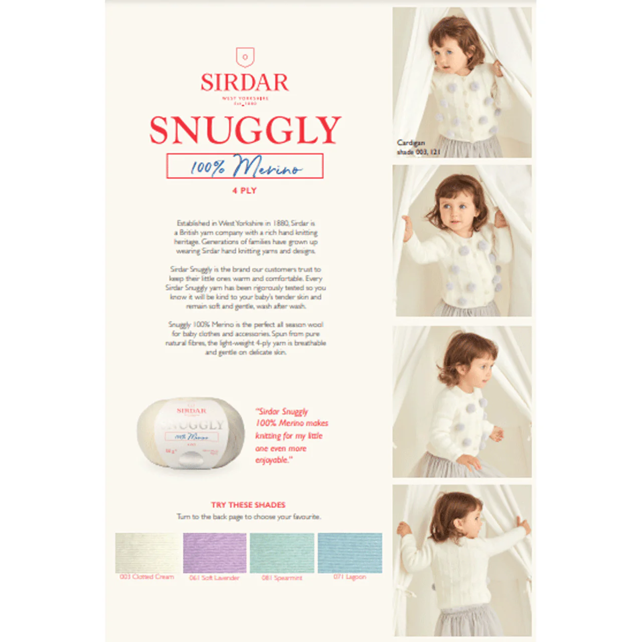 Pom Pom Cardigan - Sirdar 5369 - Image 3