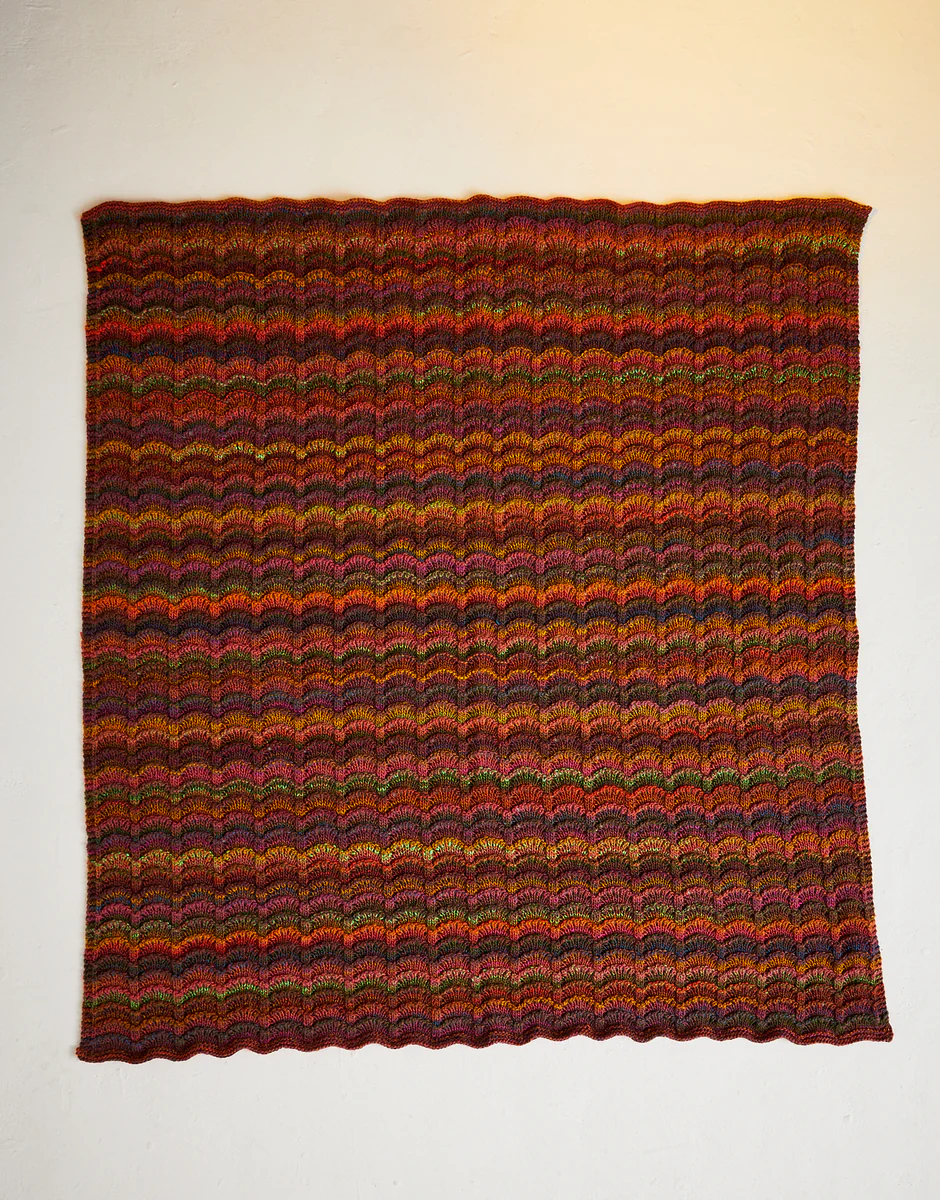 Rippling Meadow Blanket in Jewelspun - Sirdar 10723 - Image 3