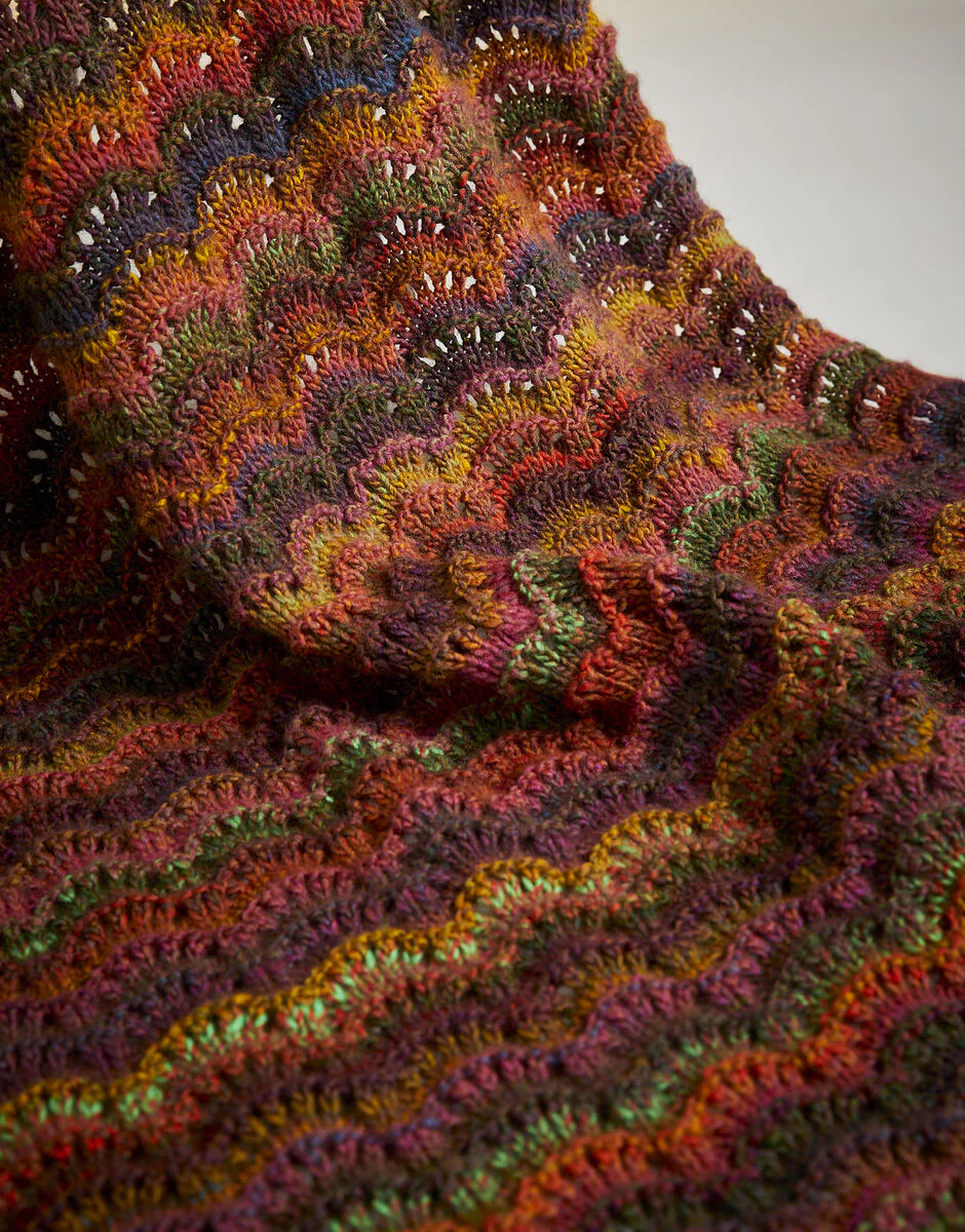 Rippling Meadow Blanket in Jewelspun - Sirdar 10723 - Image 4