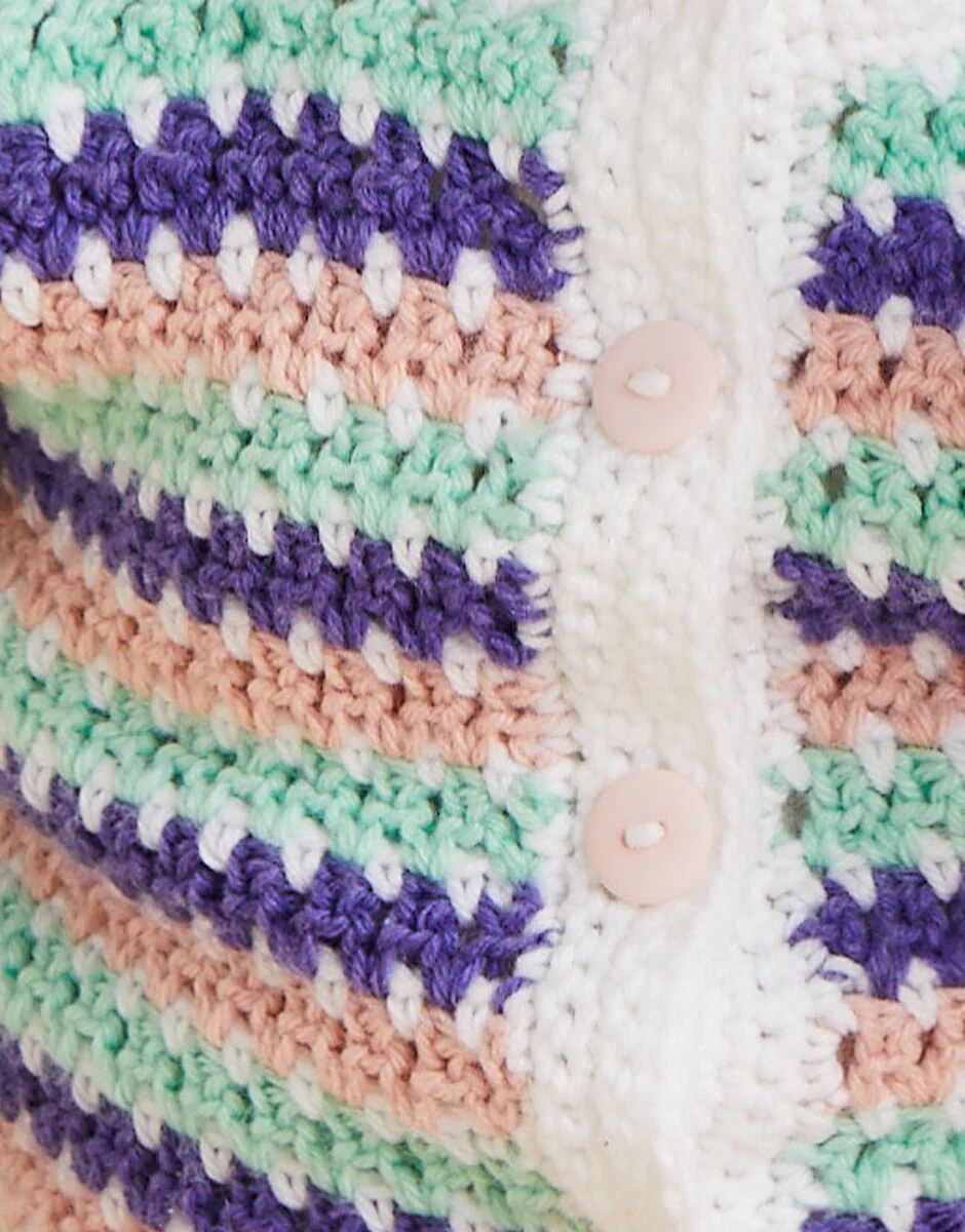 Seaside Ripples Cardigan in Snuggly DK - Sirdar 5506 - Image 3