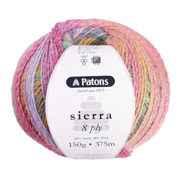 Sierra 8 ply - Patons