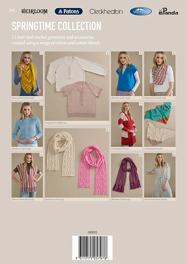 Springtime Collection - Patons Shepherd Cleckheaton Heirloom Panda 374 - Image 15