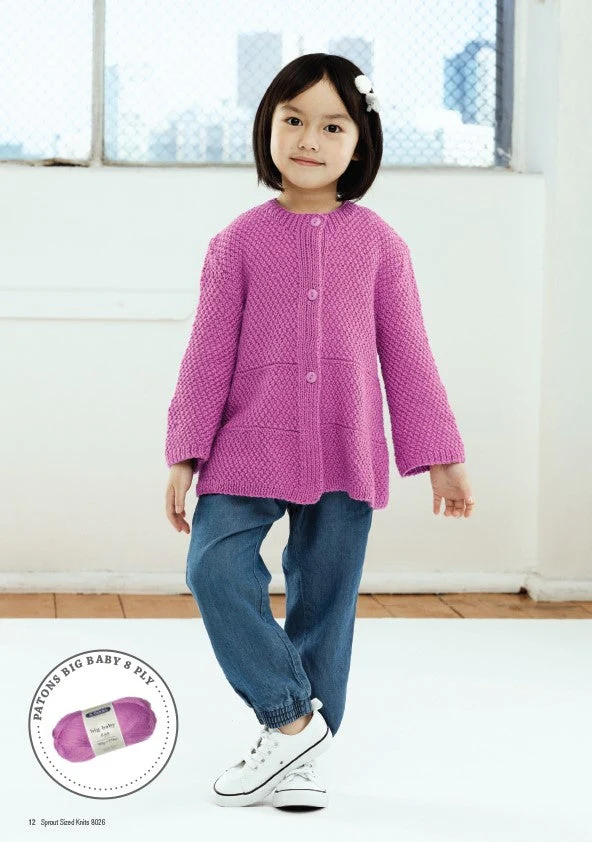 Sprout Sized Knits - Patons Book 8026 - Image 11