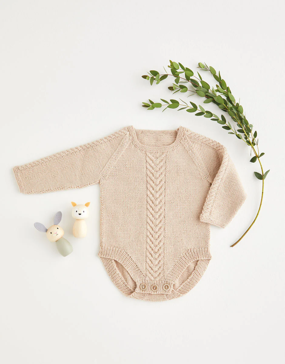 Staghorn Romper in 4 Ply - Sirdar 5389