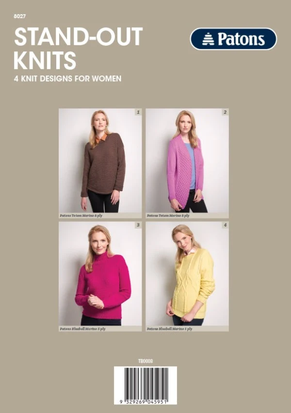 Stand-out Knits - Patons Pattern 8027 - Image 6