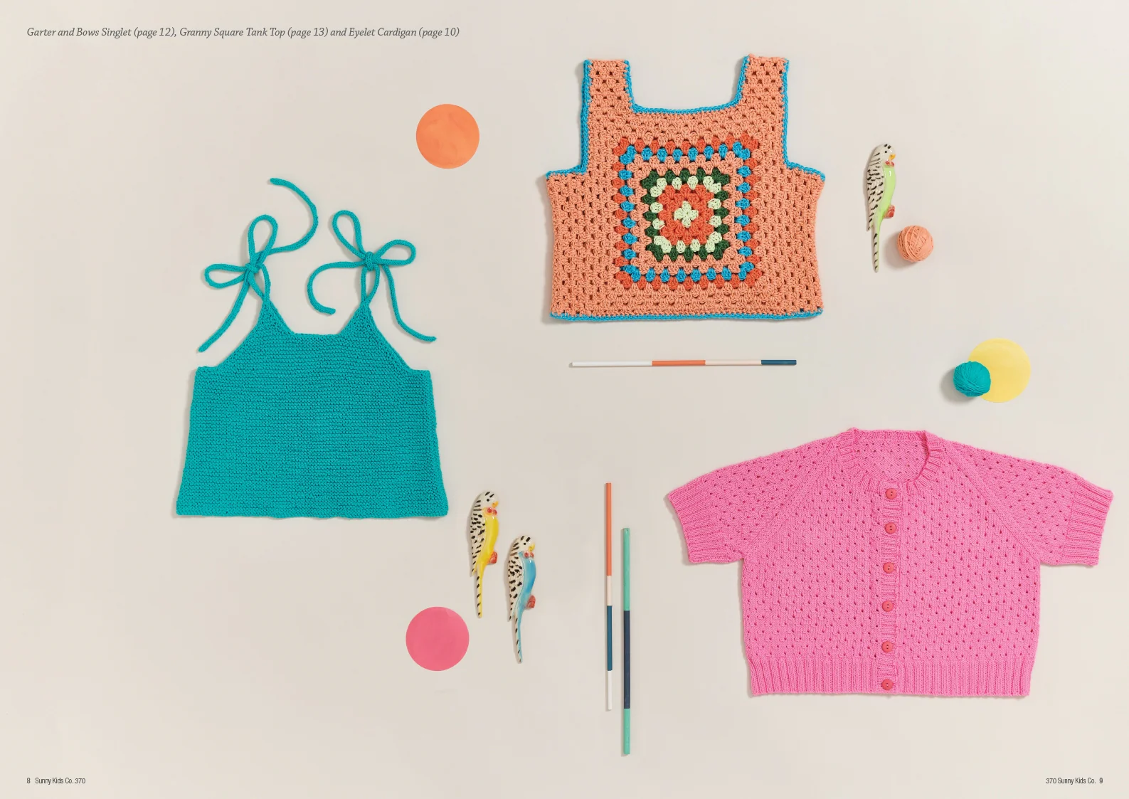 Sunny Kids Co. - Patons, Heirloom Knitting Book 370 - Image 4