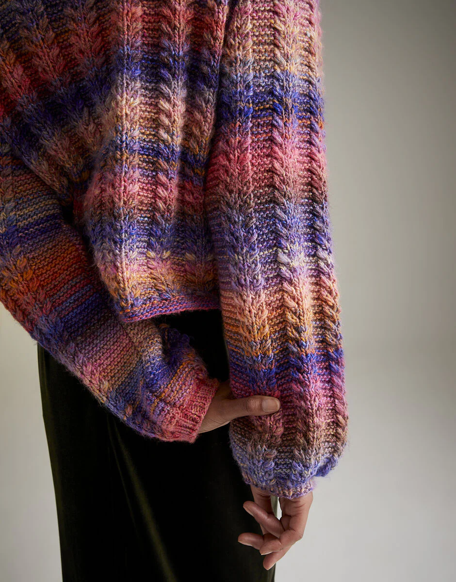Sunset Orchard Sweater in Jewelspun - Sirdar 10719 - Image 4