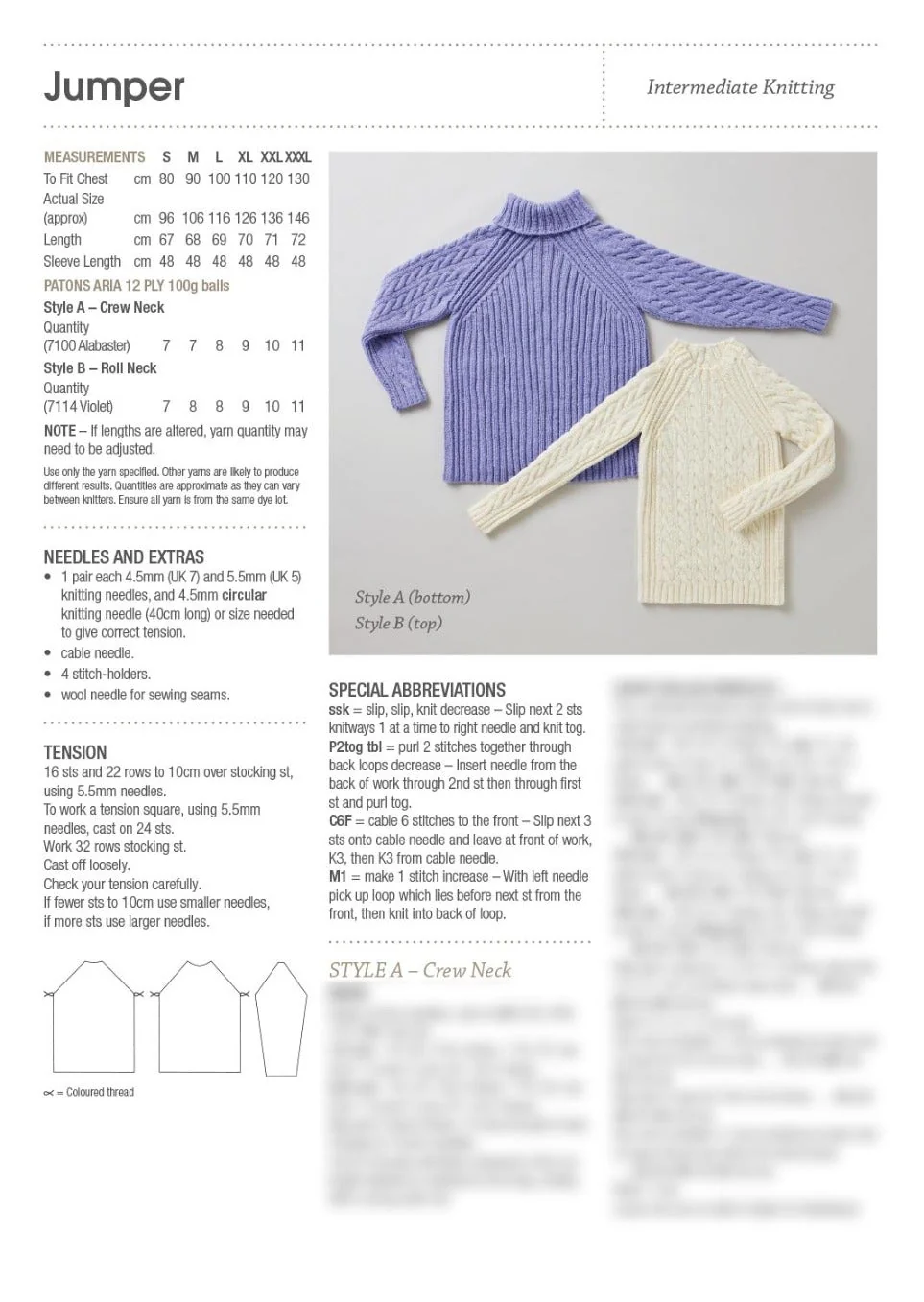 Symphony Jumper - Patons 0064 - Image 3