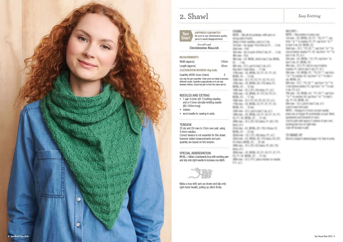 Year Around Knits - Cleckheaton 3018 - Image 3