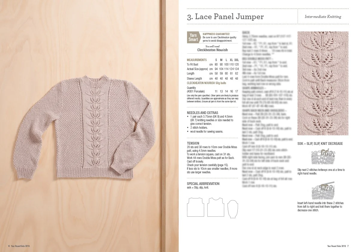 Year Around Knits - Cleckheaton 3018 - Image 4