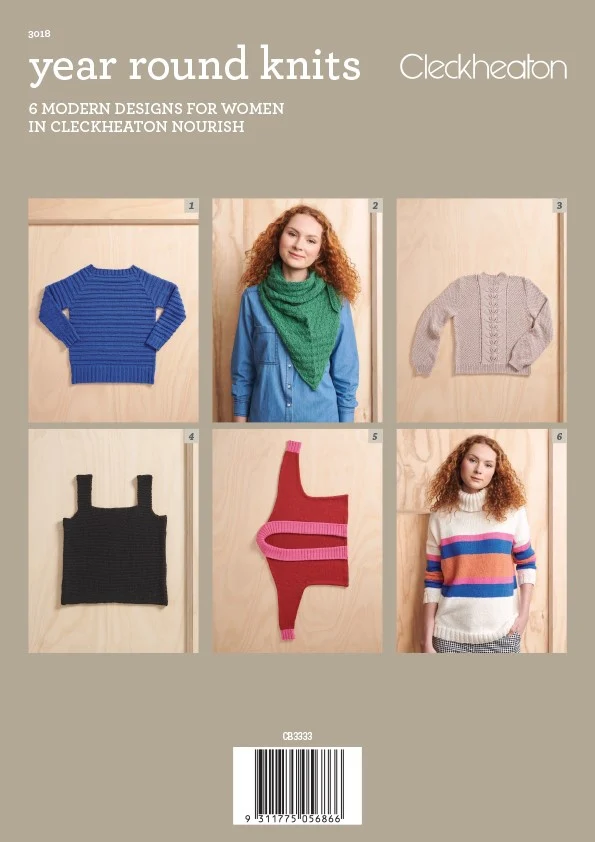 Year Around Knits - Cleckheaton 3018 - Image 9